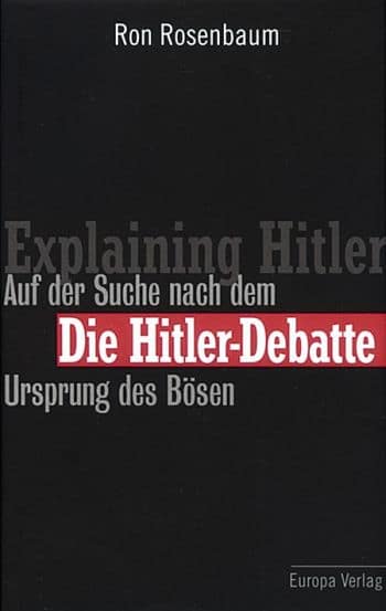 Die Hitler- Debatte. Die Hitler- Debatte.