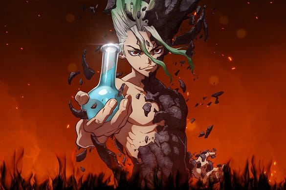 Dr Stone Anime Banner