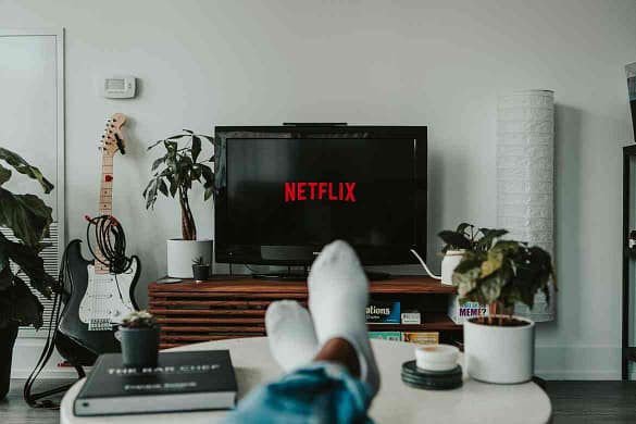 Netflix streaming couching