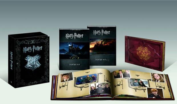 Harry Potter - Die komplette Collection Blu-ray Box mit Fotobuch Harry Potter - Die komplette Collection Blu-ray Box mit Fotobuch