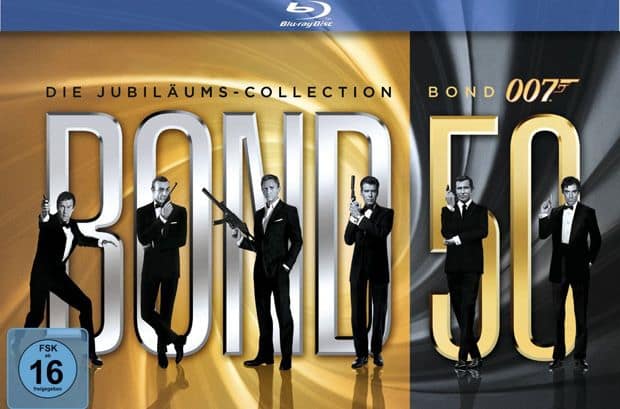 James Bond - Bond 50: Die Jubiläums-Collection - Jetzt bei amazon.de bestellen!