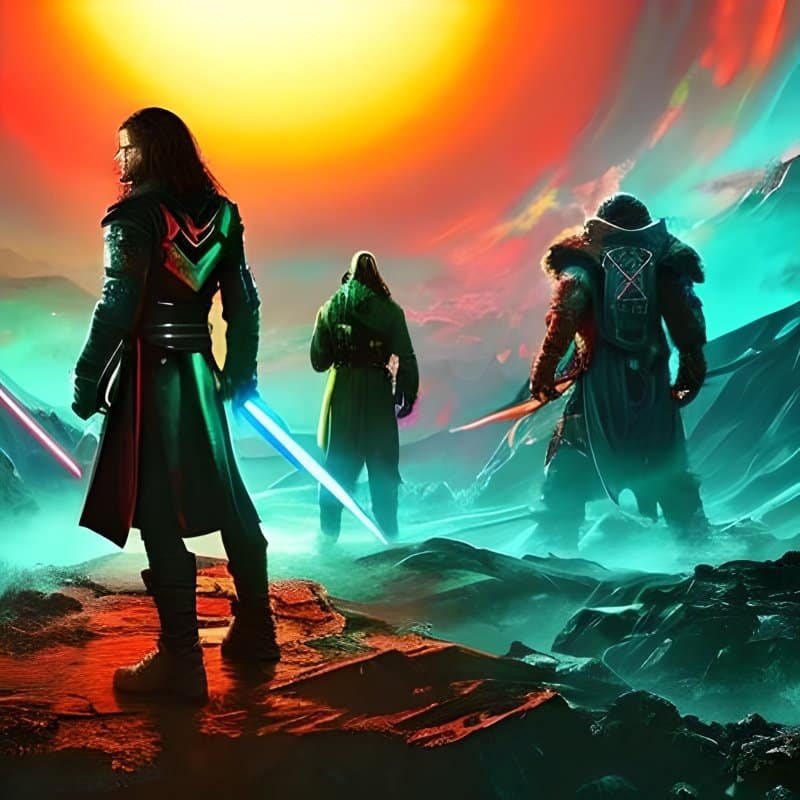 Herr de Ringe Cyberpunk